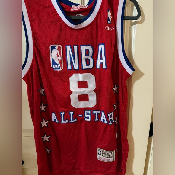 Kobe Bryant Reebok Red NBA All-Star Jersey - Picture 1 of 2